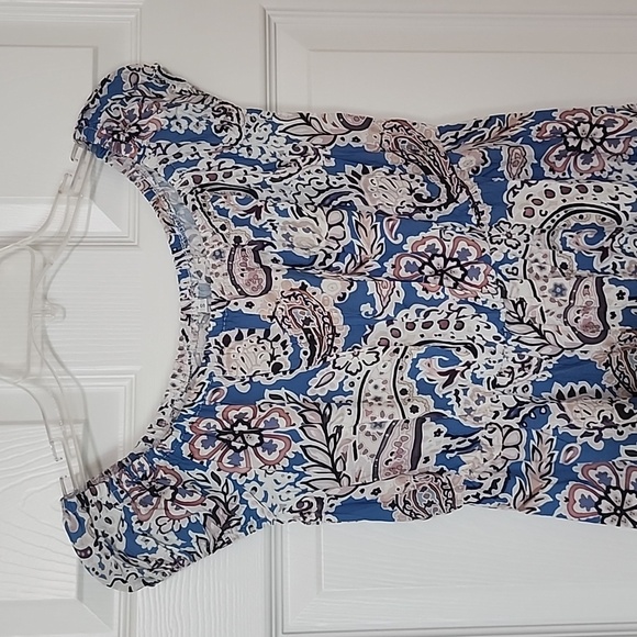 Paisley print square neck maxi - Picture 5 of 7